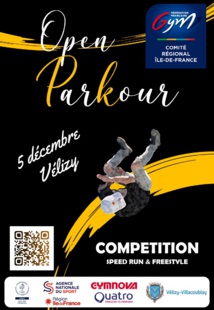 PK : OPEN PARKOUR - 5 DÉCEMBRE 2021 - VÉLIZY