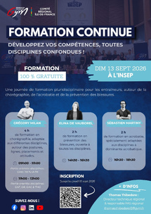 Dimanche 13 septembre 2026 – INSEP