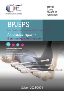 GR - FORMATION AU BPJEPS - NOUVELLE SESSION - SAISON 2023/2024