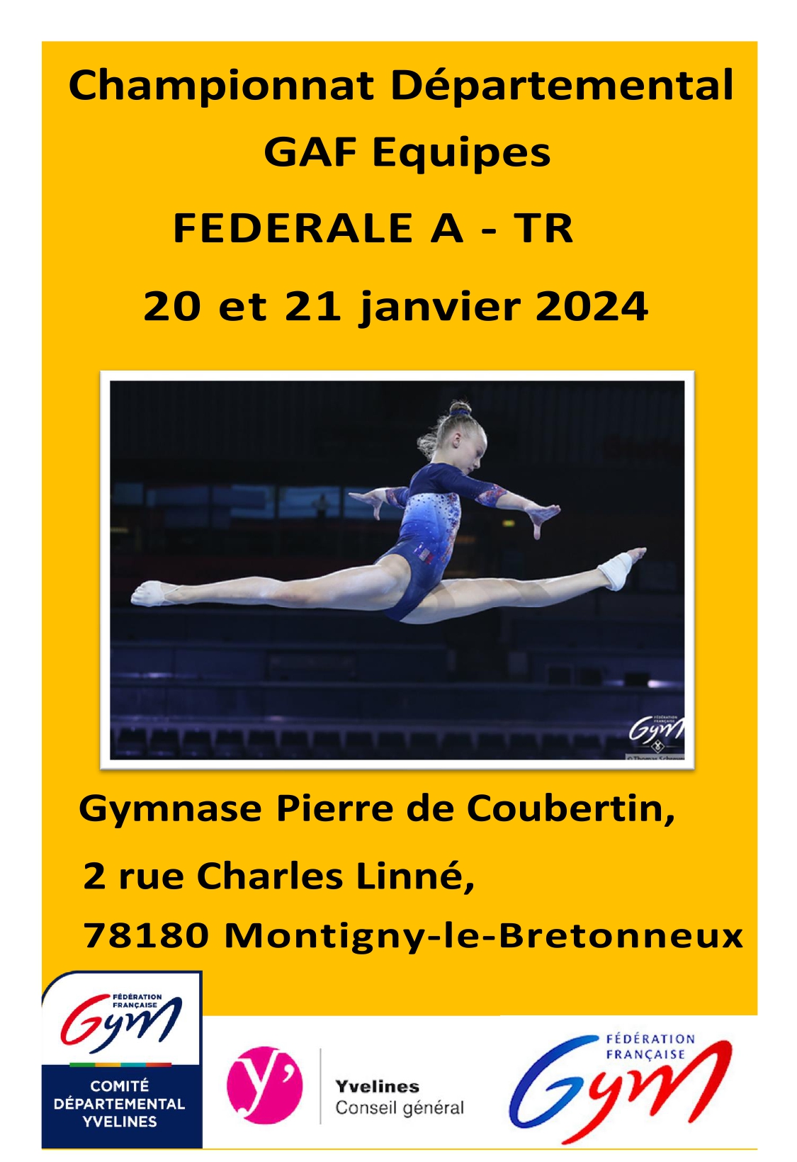 GAF - Organigramme Définitif V3 - Equipe FED A/TR - 20/21 janvier 2024 à Montigny