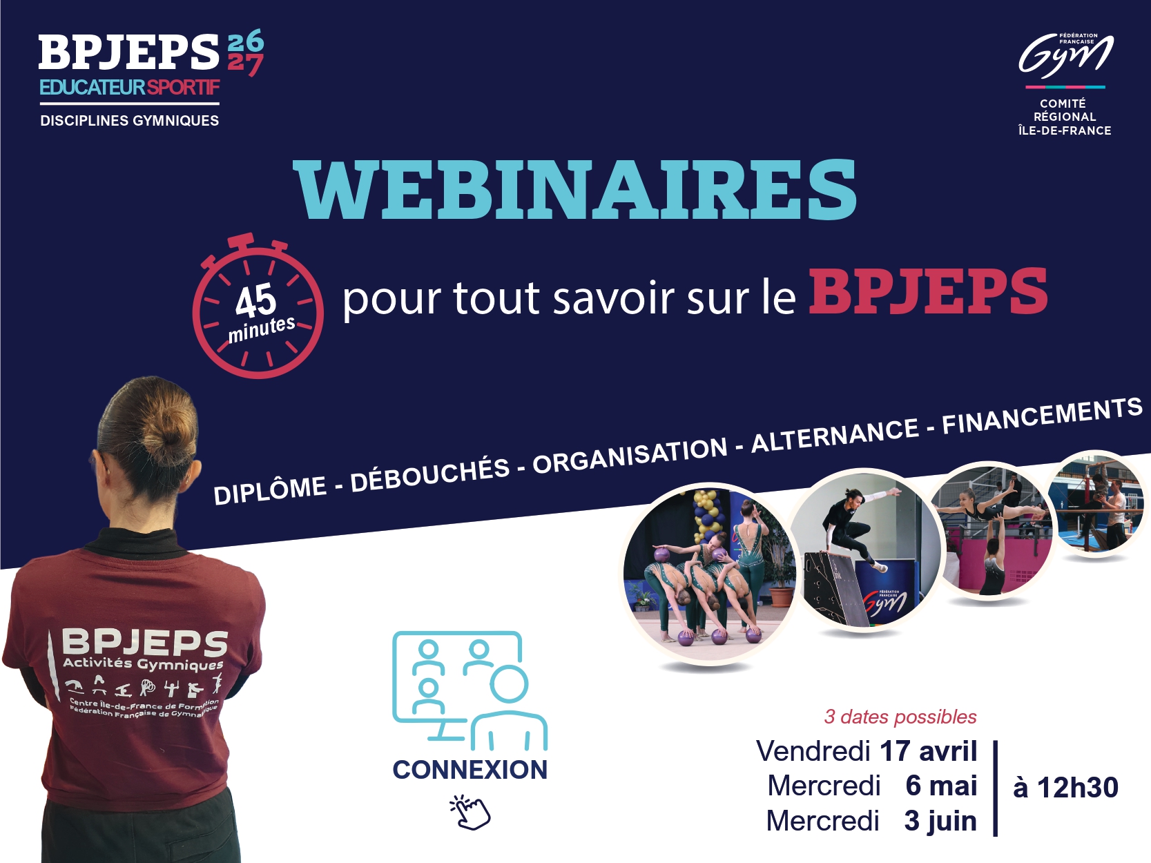 Webinaires d'info - Formation BPJEPS