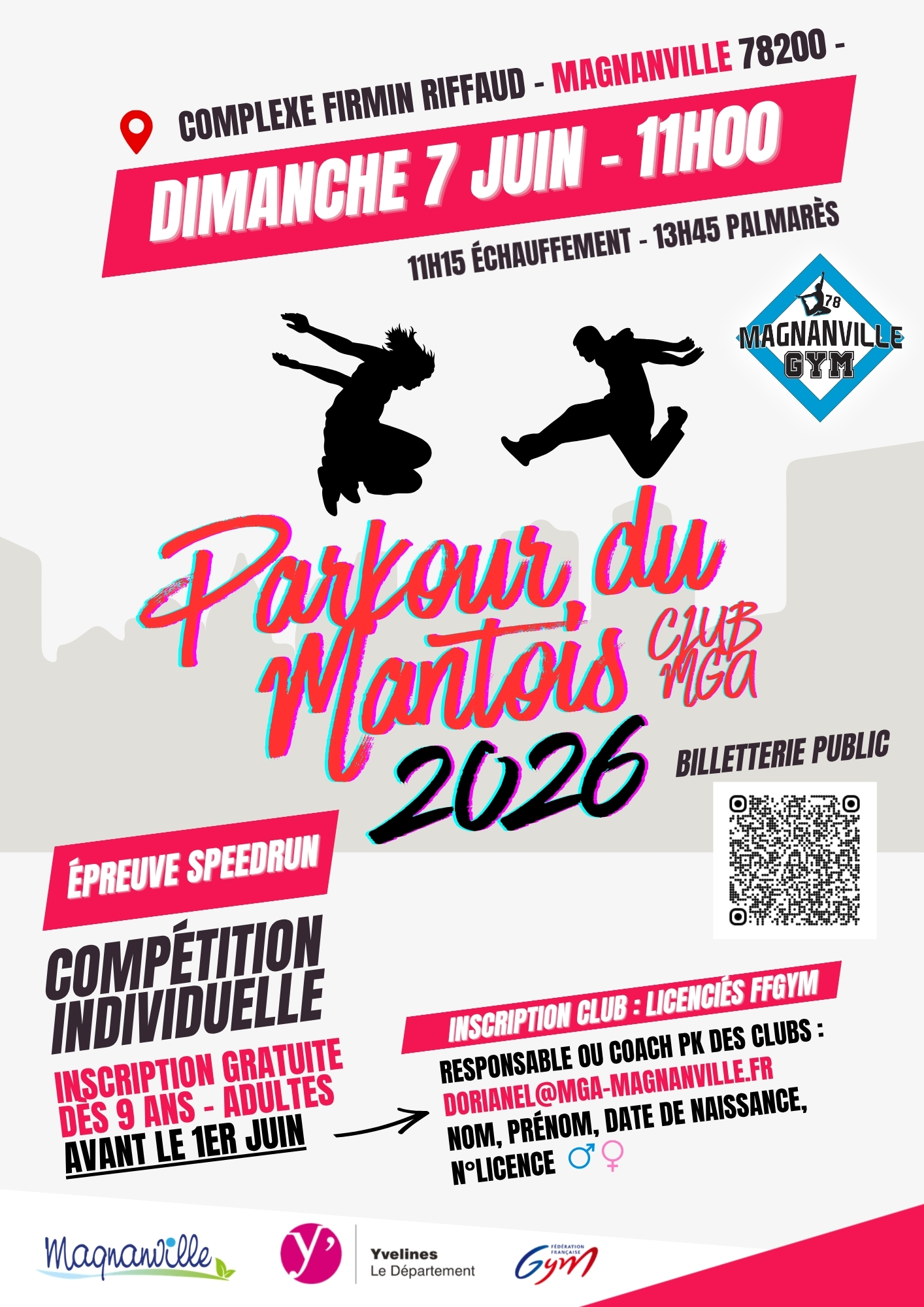 CDY - PARKOUR DU MANTOIS - DIM 7 JUIN 2026