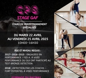 CPS GAF - AVRIL 2025