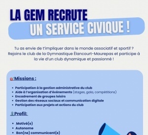 GEM - Offre de mission Service Civique