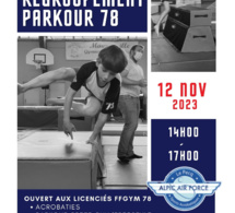 PARKOUR - Regroupement 78 - Novembre 2023 et Mars 2024 - à Saint-Germain-en-Laye