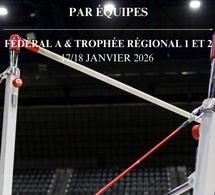 GAF - Organigramme Provisoire Equipe FED A - TR / 17 et 18 janvier 26 à ELANCOURT